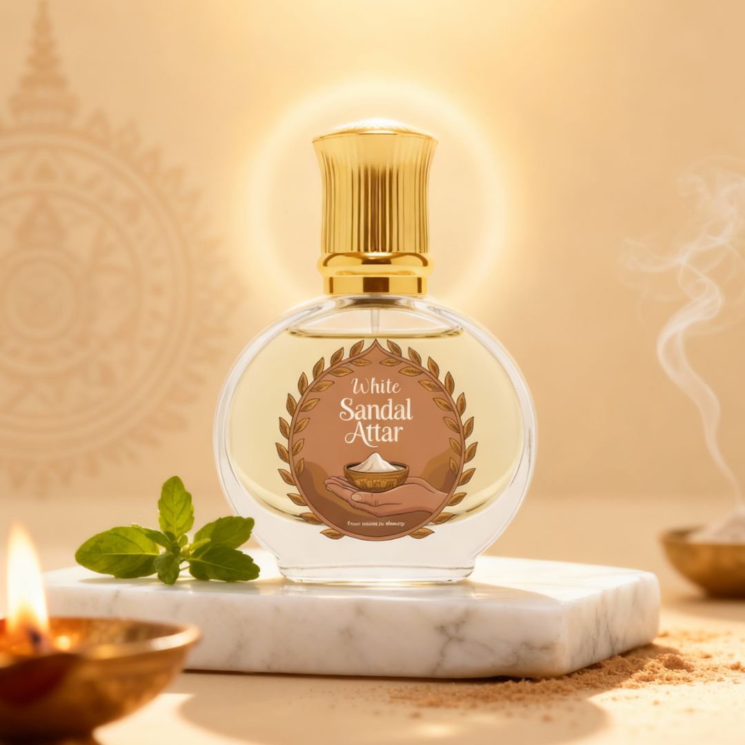 White Sandal Attar (PURE FOR PUJA)