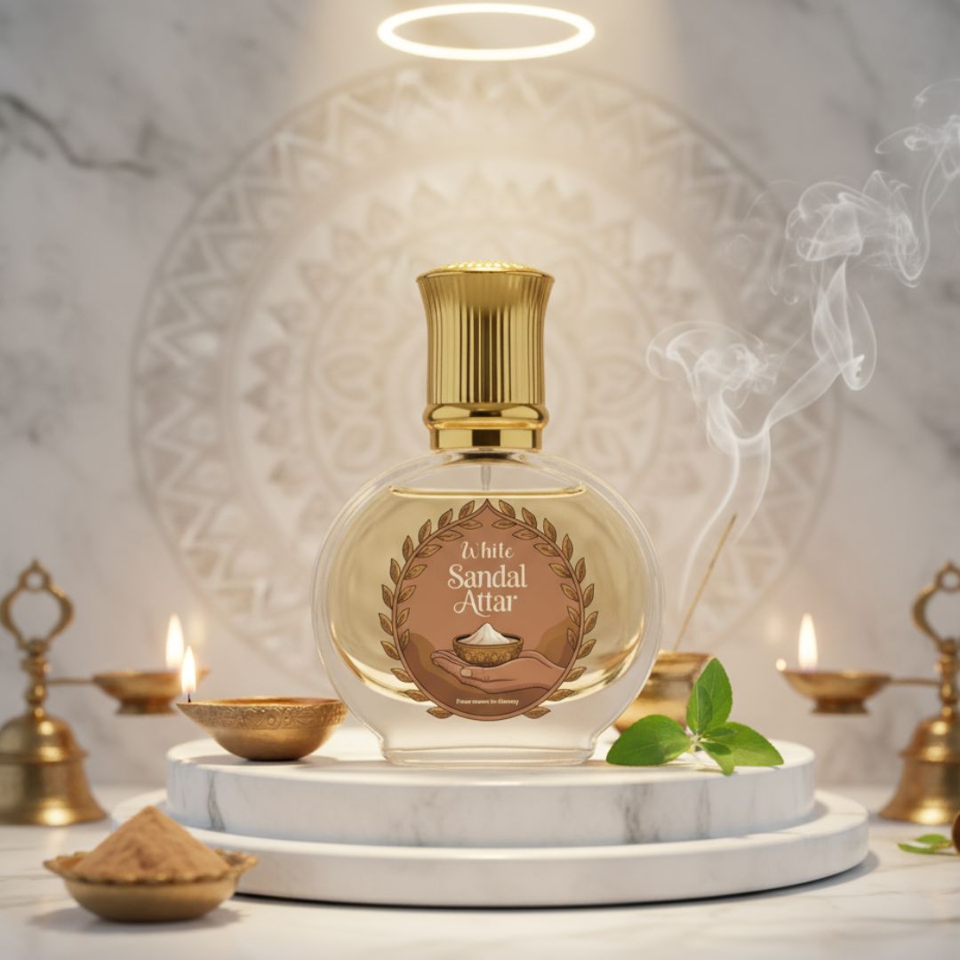White Sandal Attar (PURE FOR PUJA)