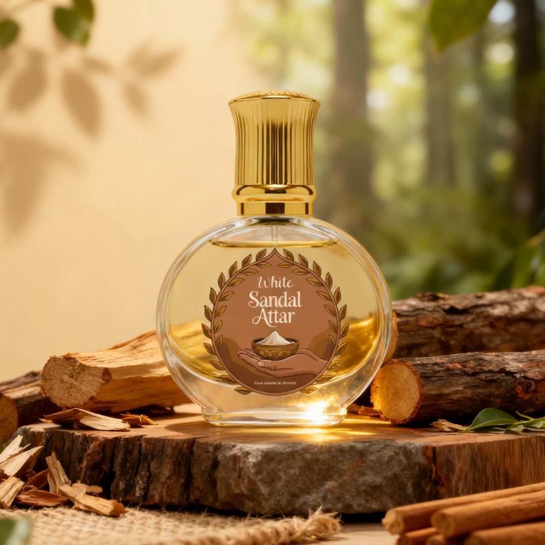 White Sandal Attar (PURE FOR PUJA)