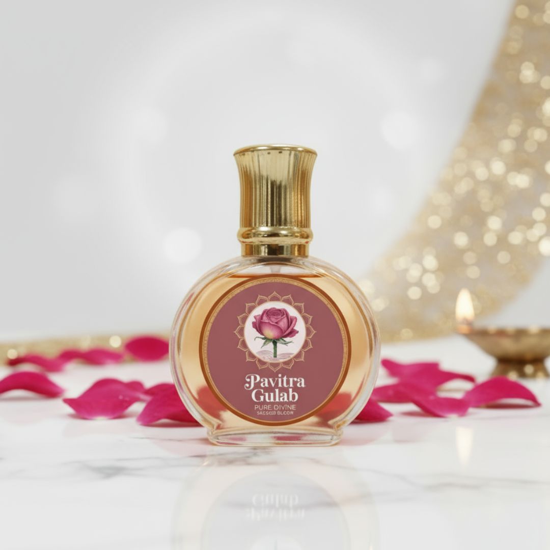 Pavitra Gulab Attar (PURE FOR PUJA)