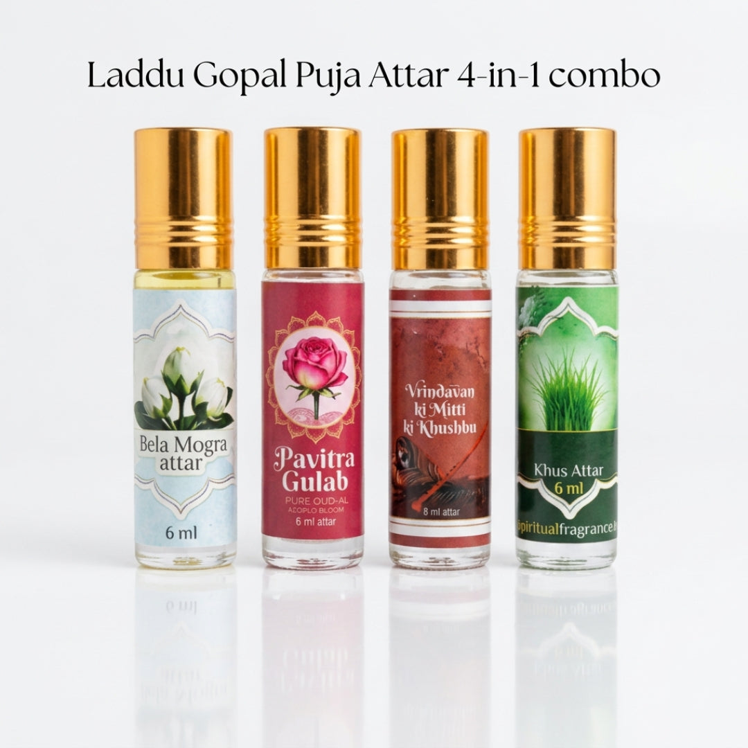Laddu Gopal Puja Attar 4 in 1 Combo