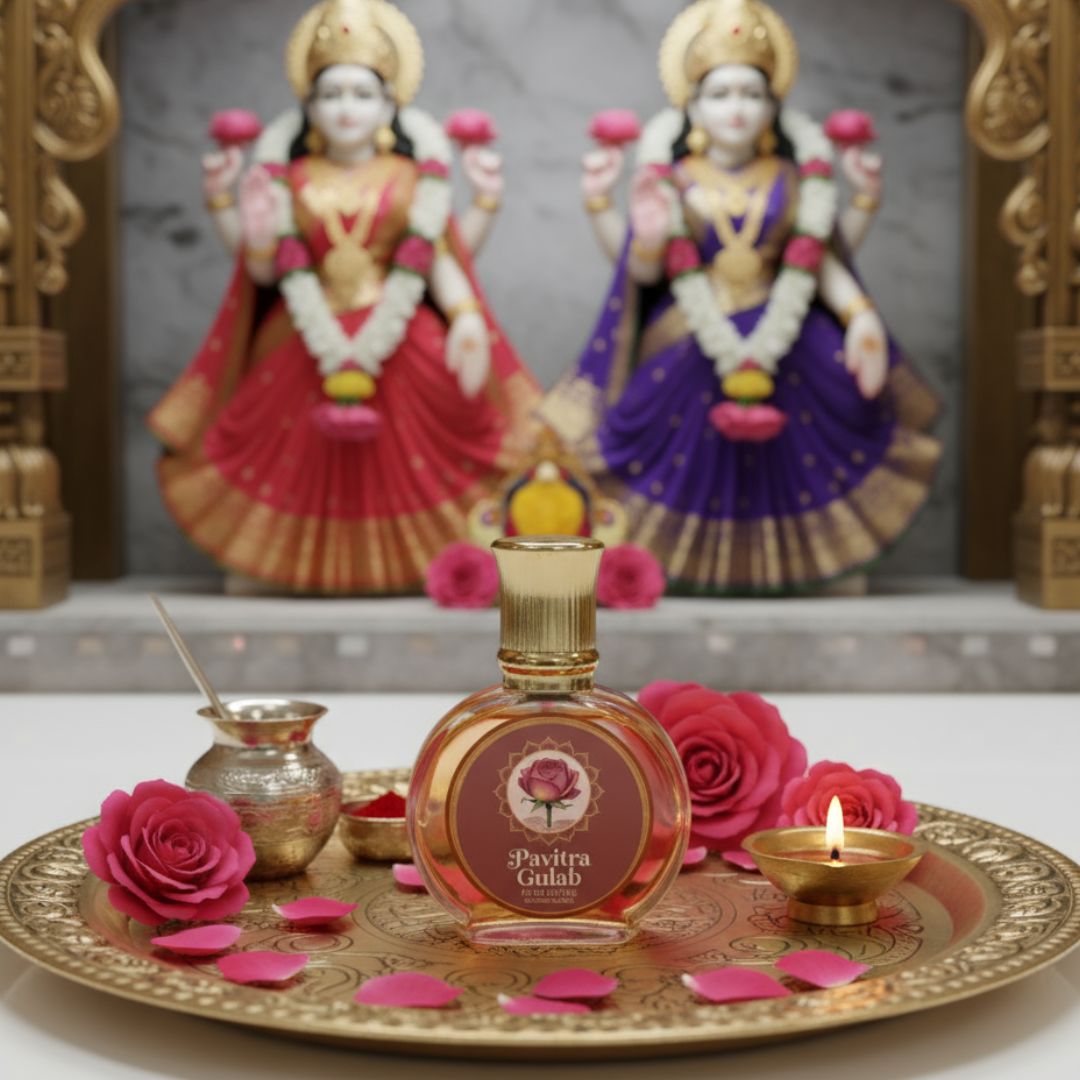 Pavitra Gulab Attar (PURE FOR PUJA)