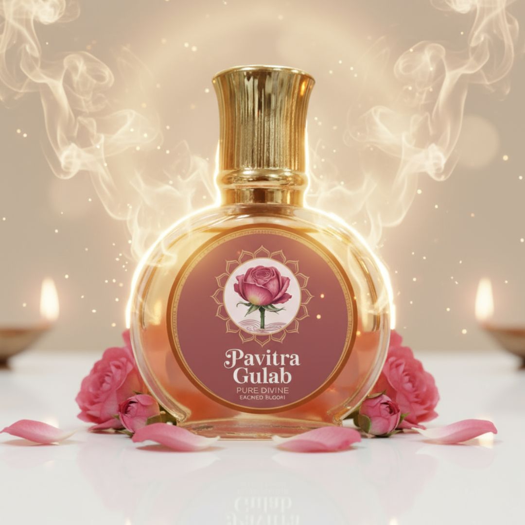 Pavitra Gulab Attar (PURE FOR PUJA)