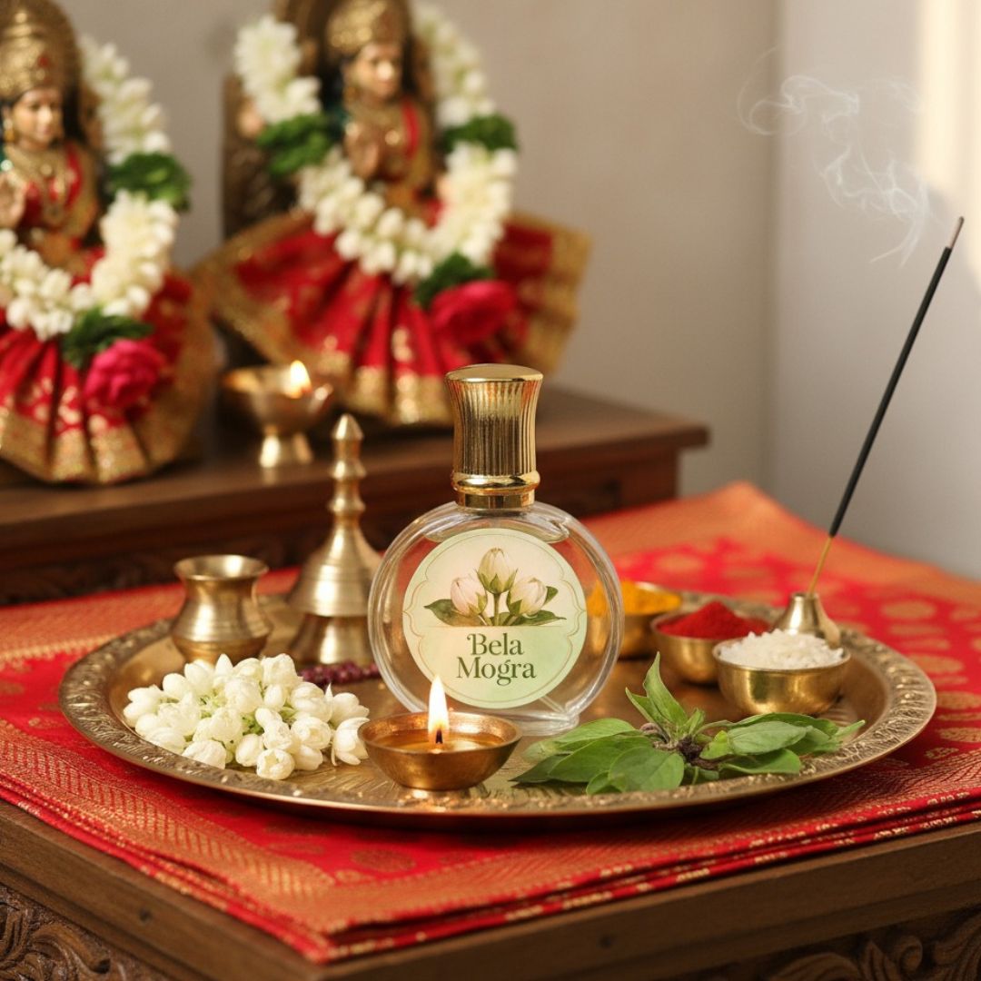 Bela Mogra Attar (PURE FOR PUJA)