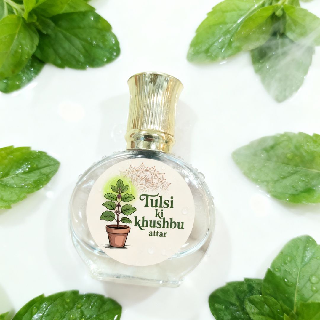 TULSI KI KHUSHBU ATTAR (PURE FOR PUJA)