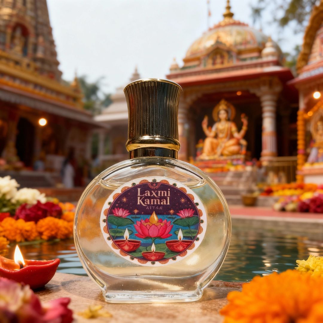 Laxmi kamal Attar(PURE FOR PUJA)