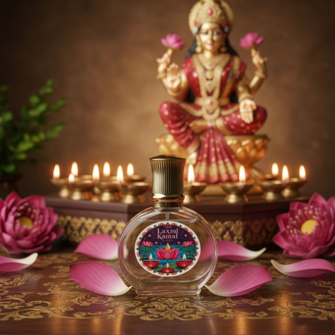 Laxmi kamal Attar(PURE FOR PUJA)