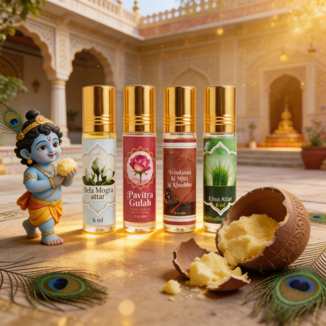 Laddu Gopal Puja Attar 4 in 1 Combo