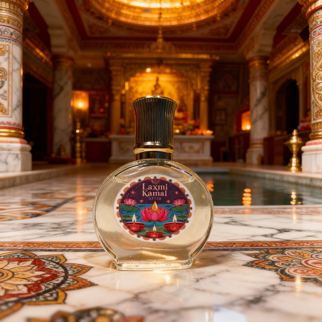 Laxmi kamal Attar(PURE FOR PUJA)