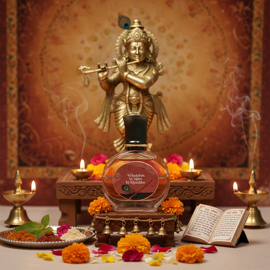 Vrindavan Ki Mitti Attar (PURE FOR PUJA)