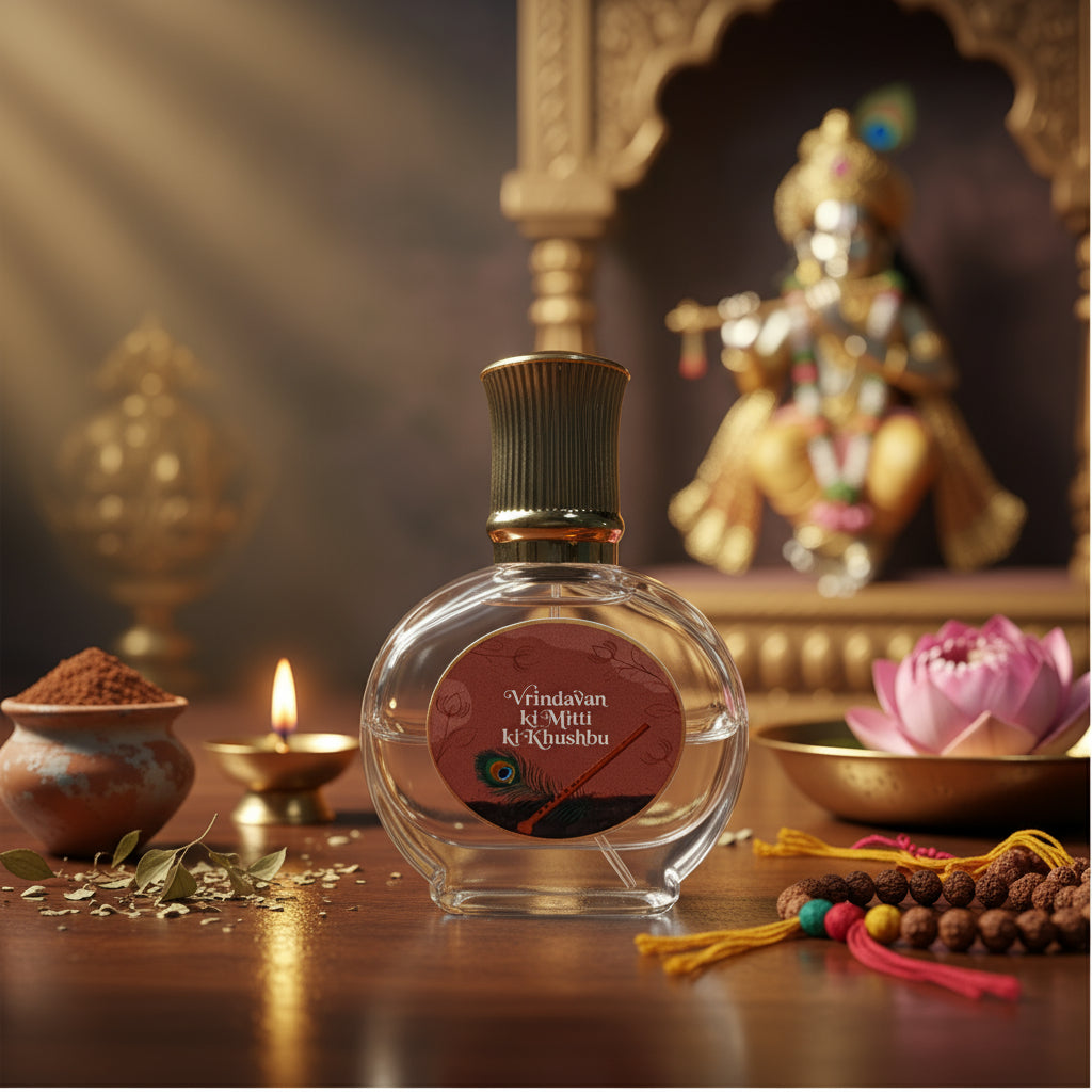 Vrindavan Ki Mitti Attar (PURE FOR PUJA)