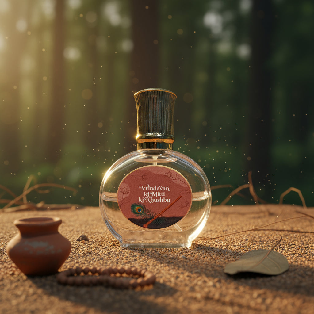 Vrindavan Ki Mitti Attar (PURE FOR PUJA)
